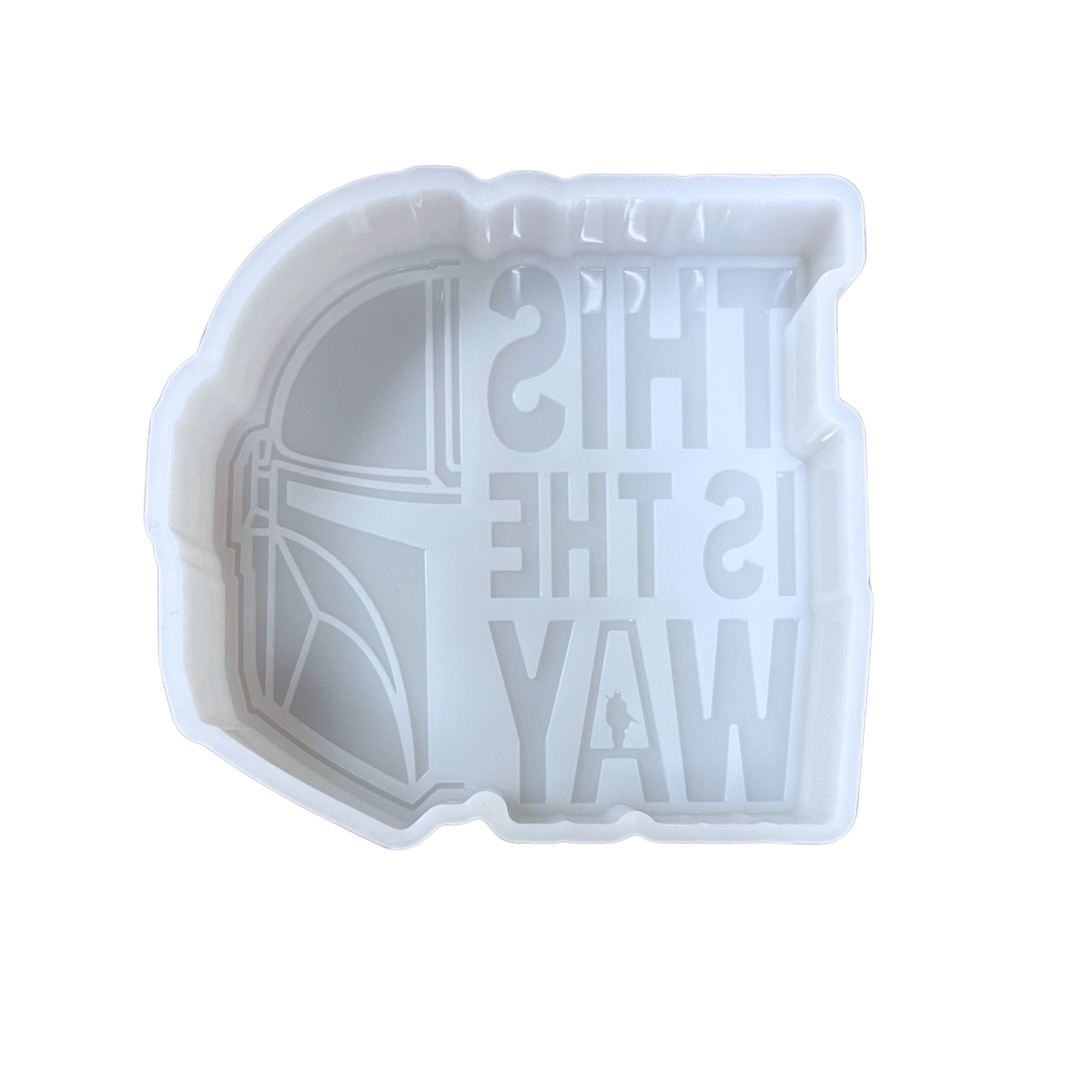 Wars This is The Way Quote Car Silicone Mold