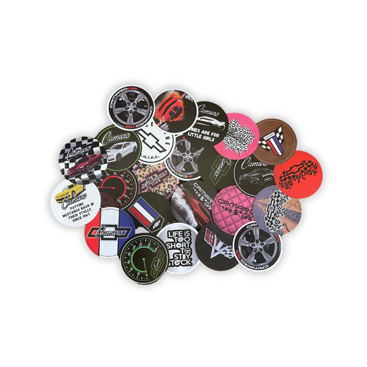 Cars Trucks Racing Manly Camaro Freshie Cardstock Cutouts | 24pK