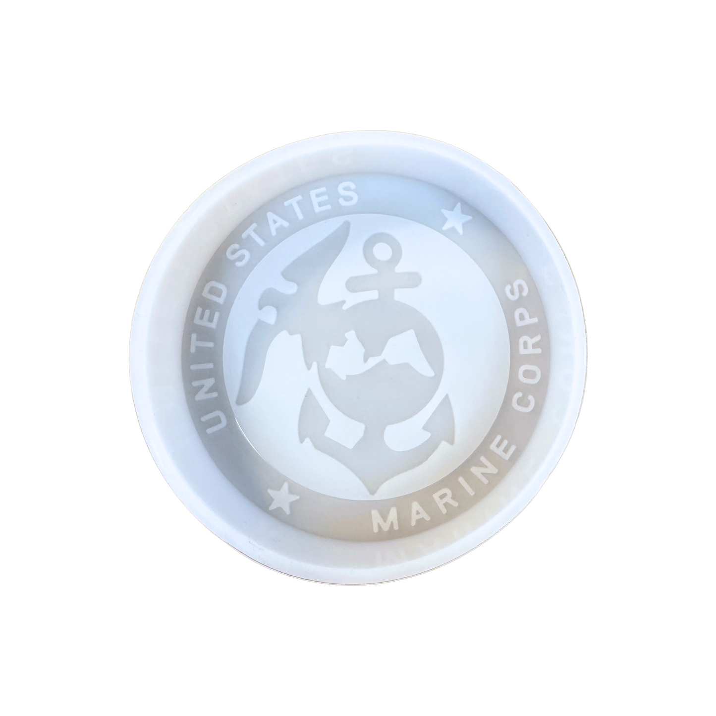 US Marine Corps Freshie Silicone Mold 4 x 4 x 0.8”