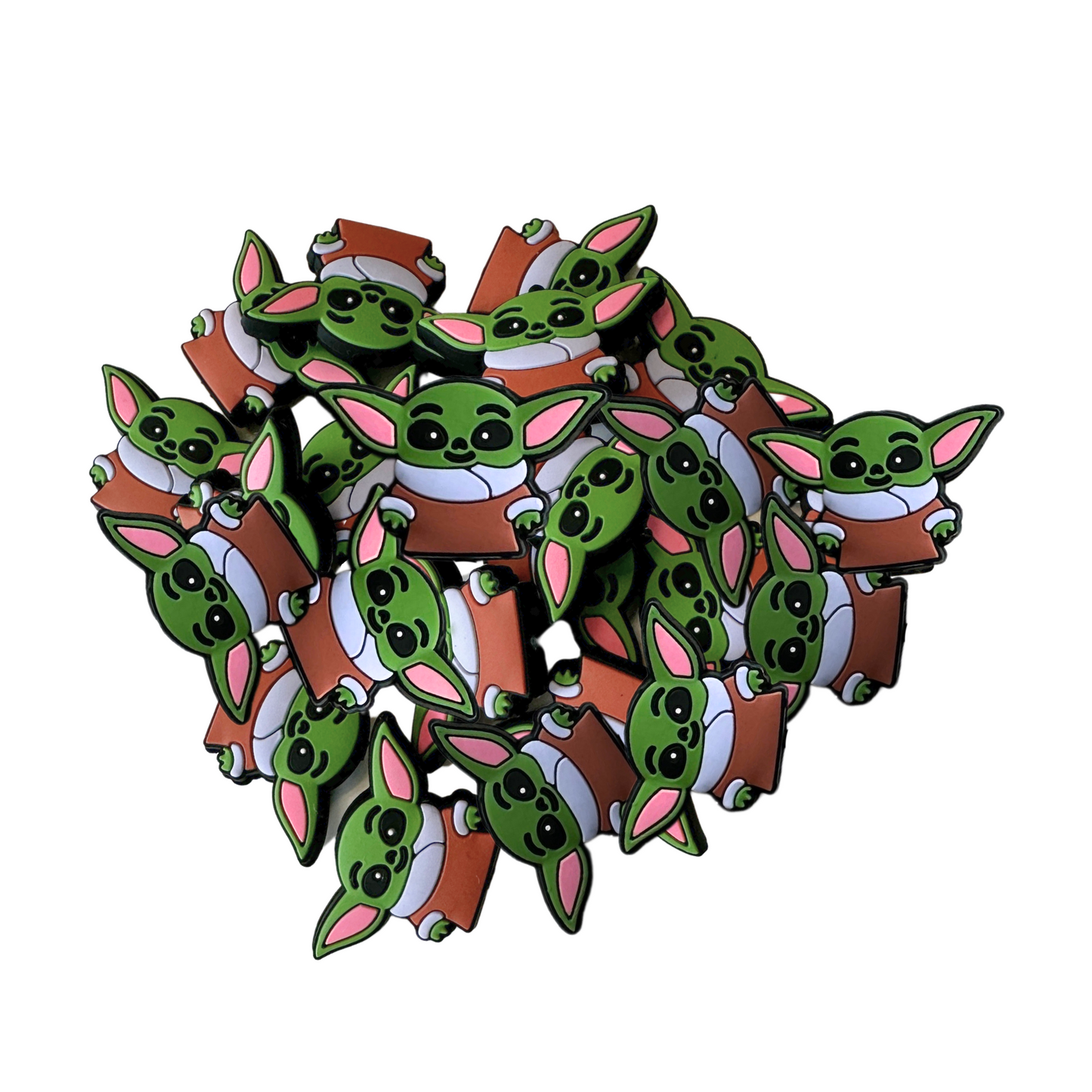 Yo da Focal Silicone Beads | 12 pk