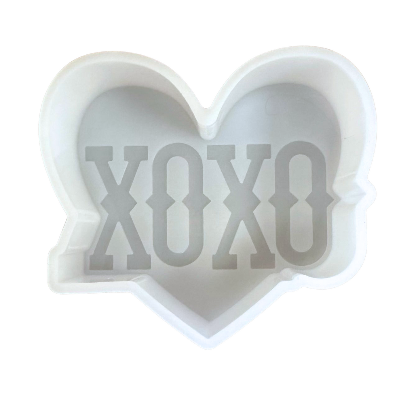 Heart Valentine’s Day XO XO Freshie Silicone Mold Love