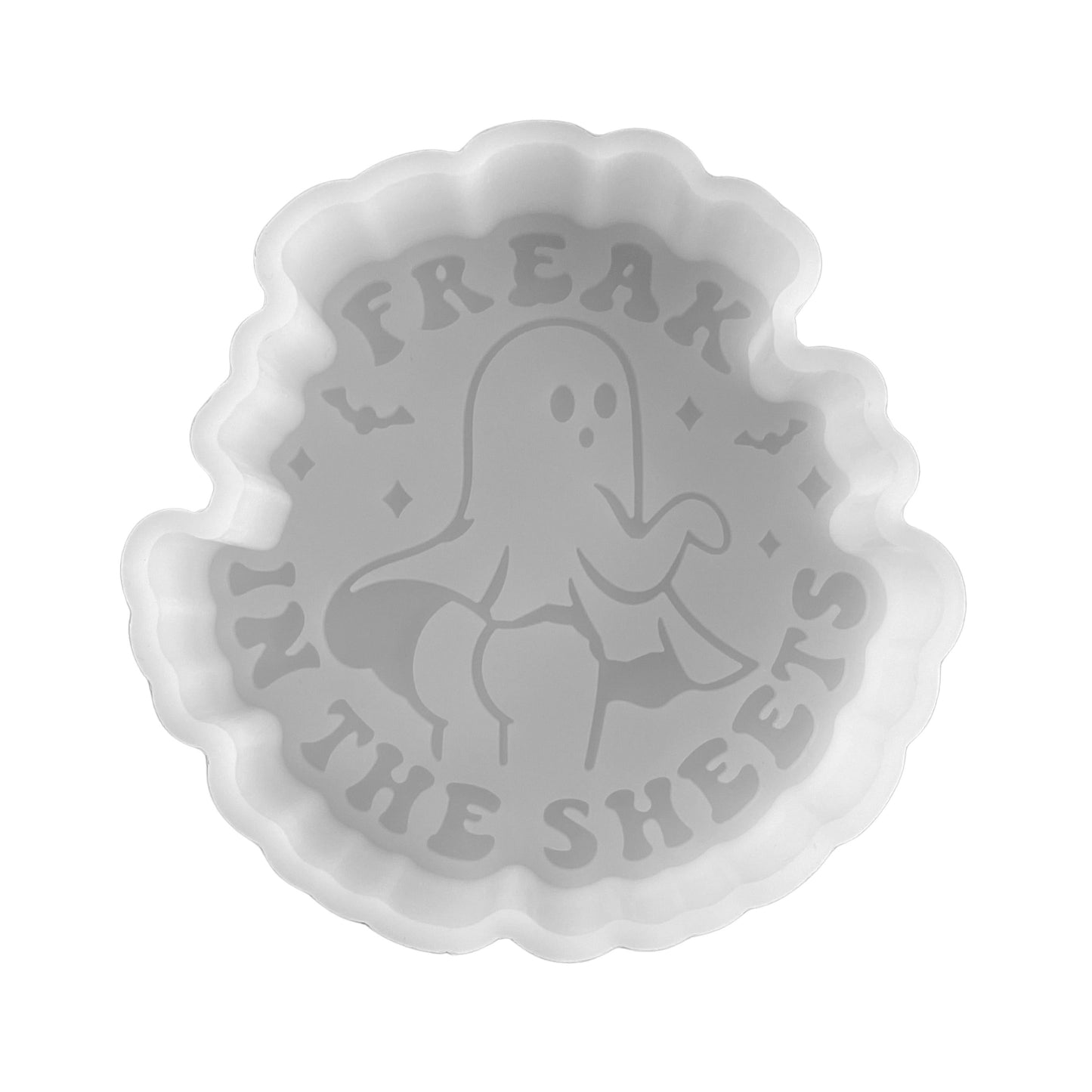 Freak in The Sheets Ghost Boo Silicone Mold