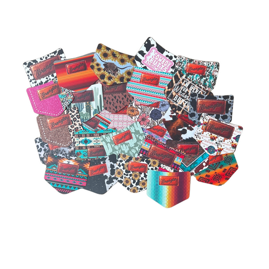 Pocket Shape Cardstock Cutouts for Freshies | 12 Pack