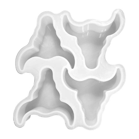 Bull Skull Silicone Mold Tray