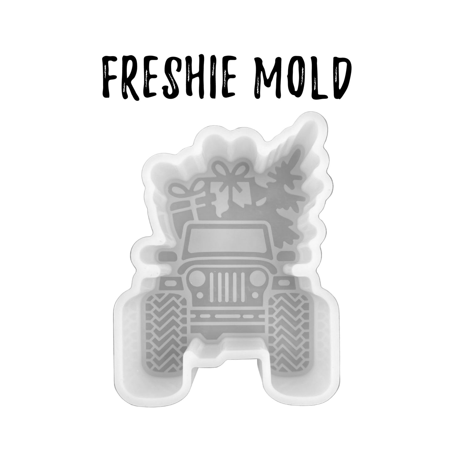 Christmas Tree Truck SUV Silicone Mold