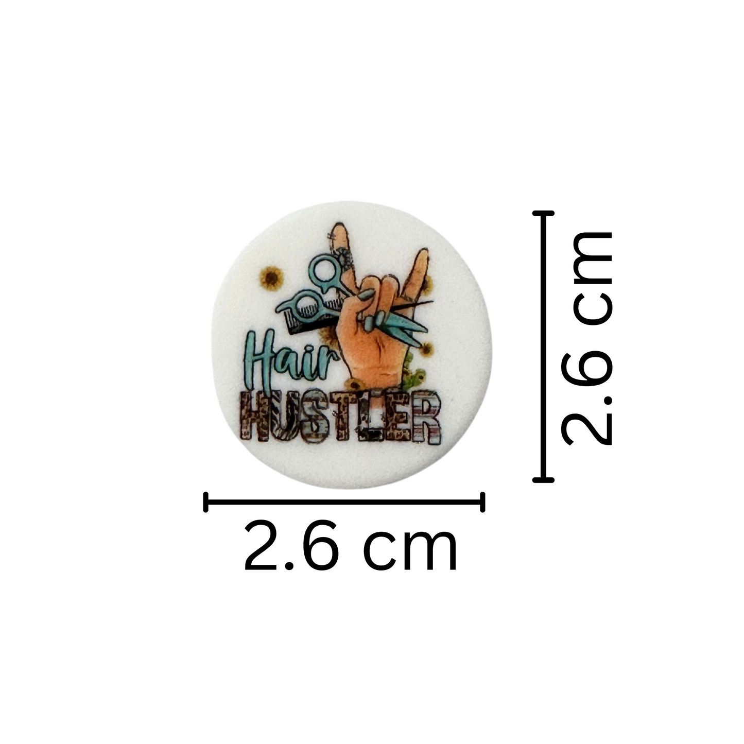 Hair Hustler Silicone Focal Bead | 12 Pack