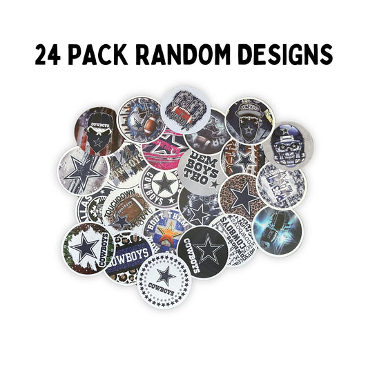 Pro Football Sports Teams Texas Freshie Cardstock Cutouts | 24pk