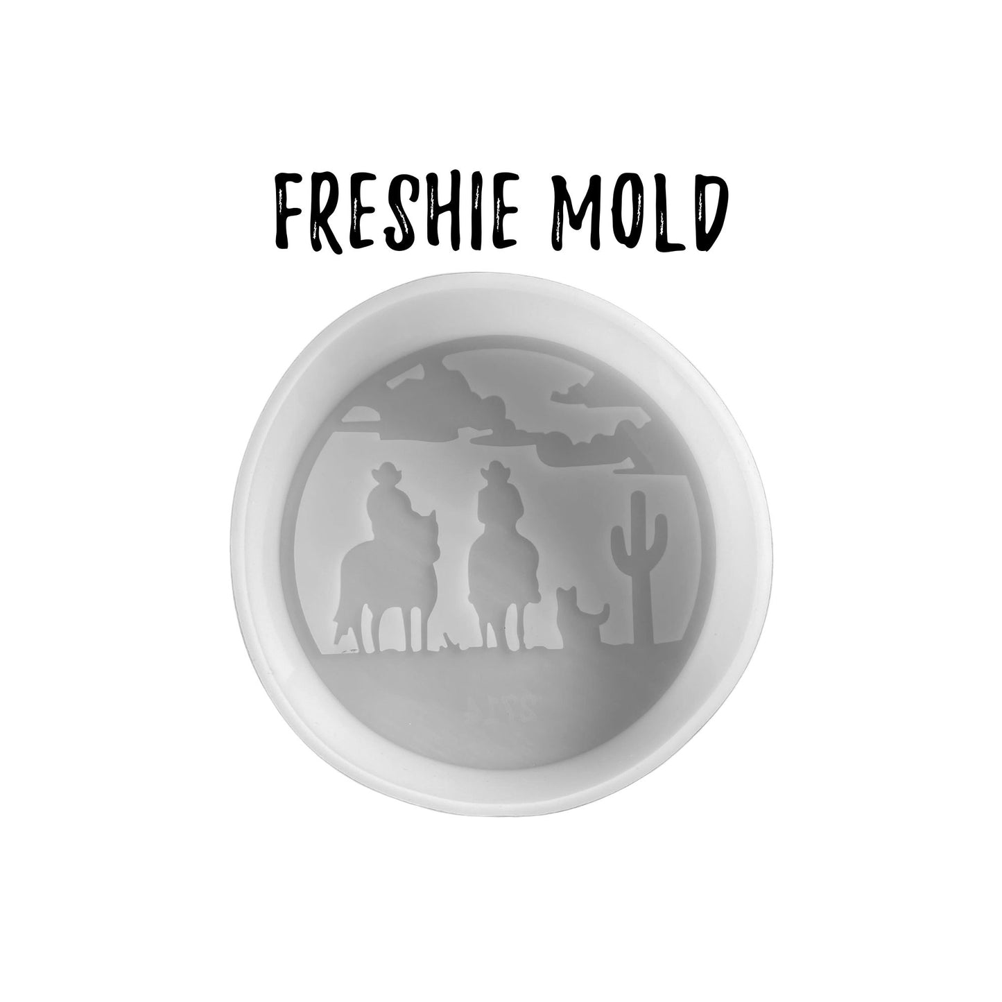 Cowboy Circle Silicone Mold