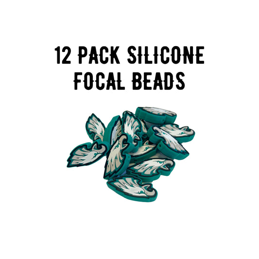 Philadelphia Focal Bead Sports Football 12pk 1.32”