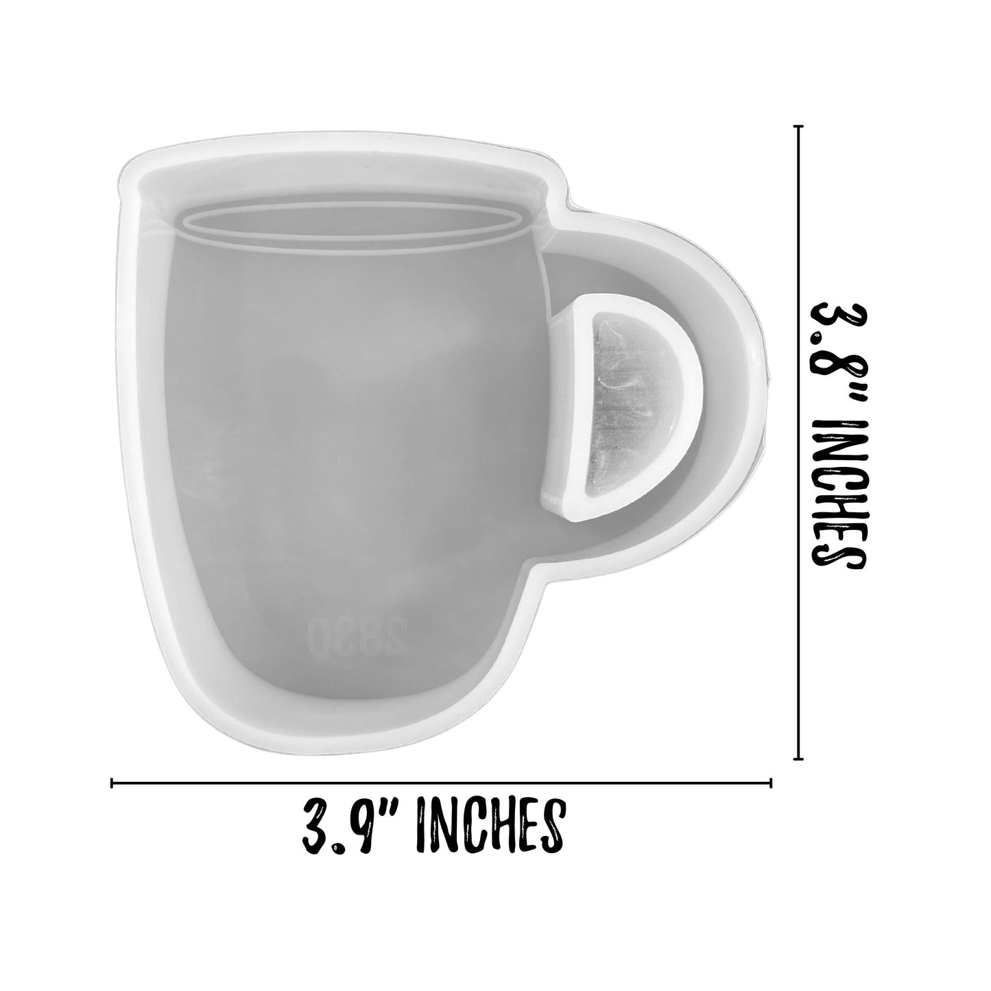 Coffee Cup Mug with Handle Silicone Mold f