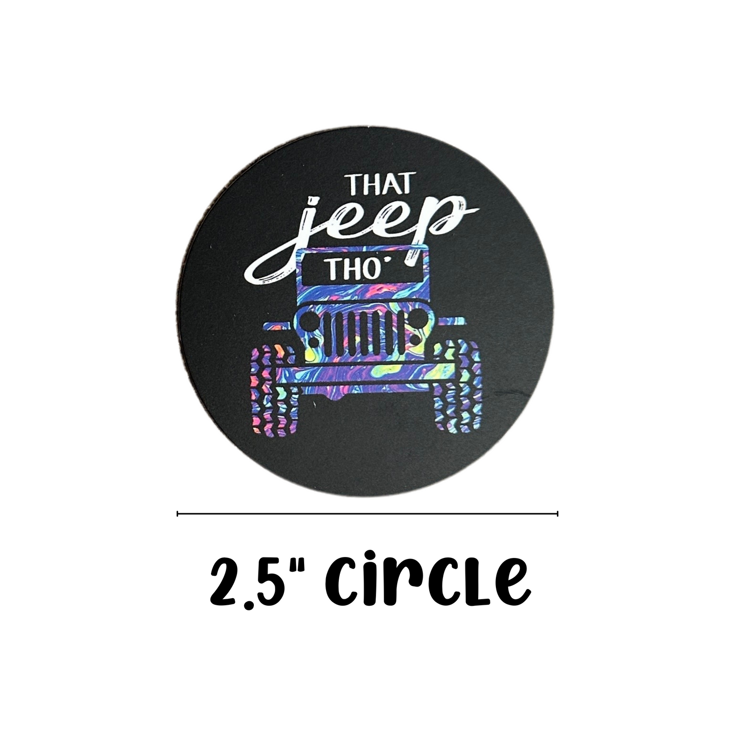 SUV Cardstock Round  | 15 pk Mixed Design