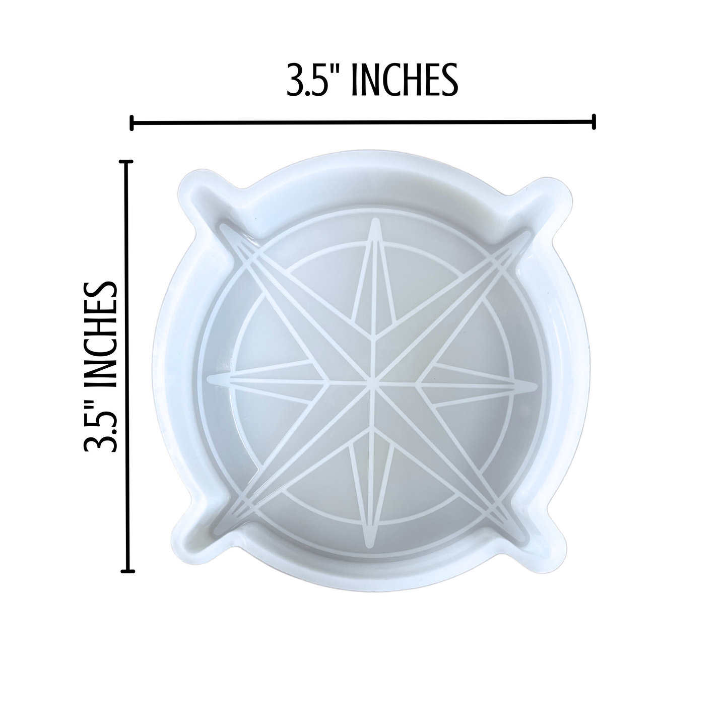 Compass Rose Silicone Mold