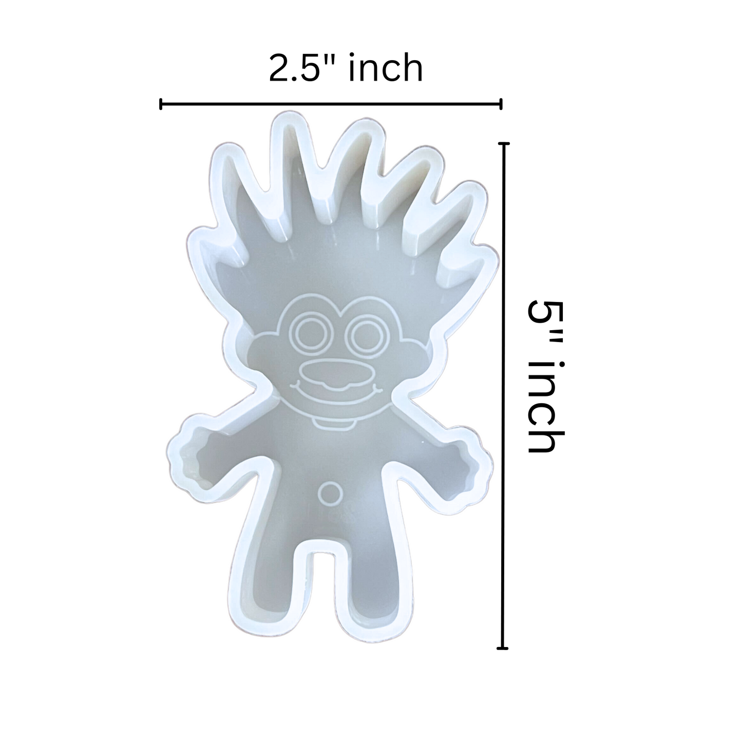 Troll Doll Silicone Mold