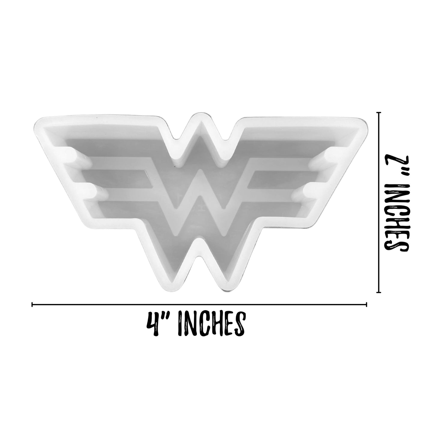 Woman Superhero Silicone Mold