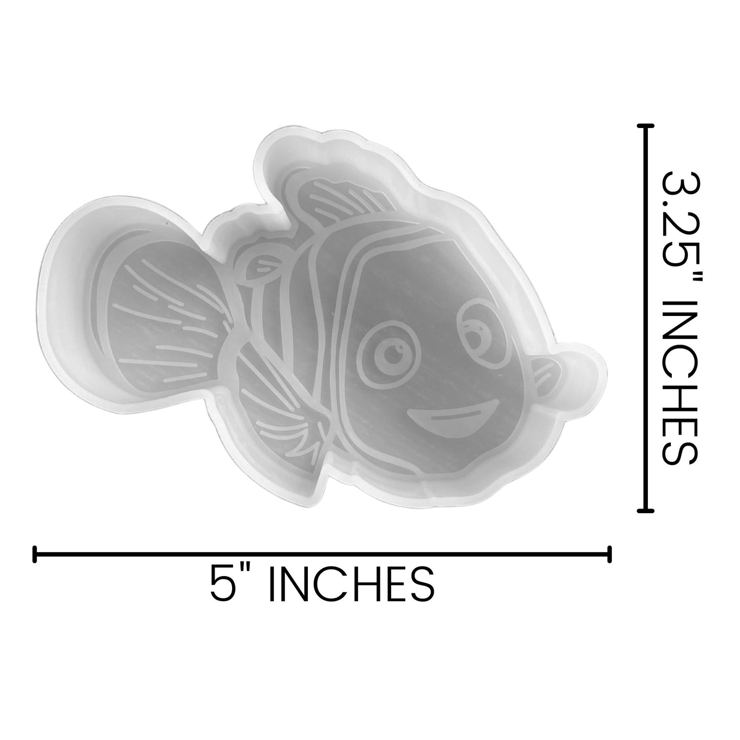 Clown Fish Silicone Mold