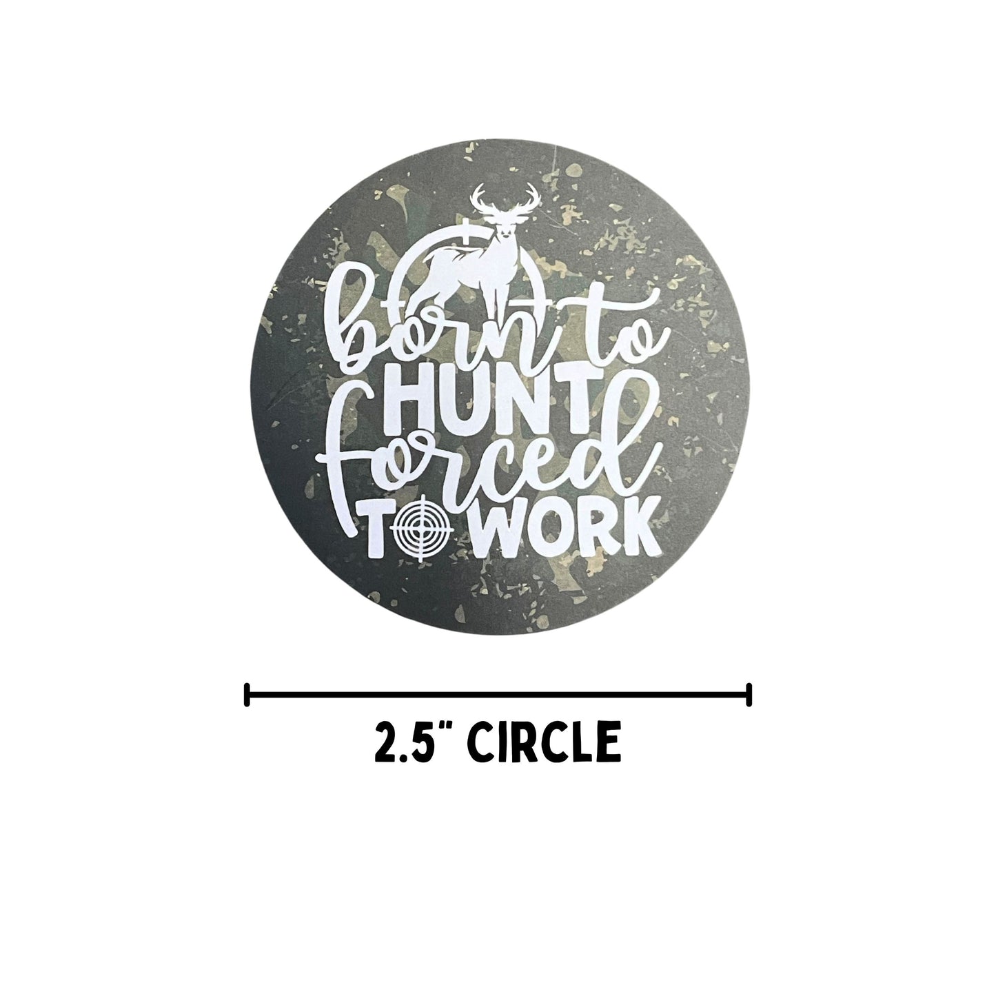 Hunting Manly Men Dad’s Father’s Day Freshie Cardstock Rounds 24 pk