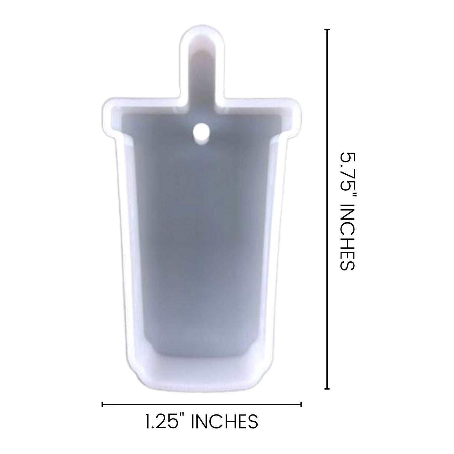 Tumbler with Straw Silicone Mold