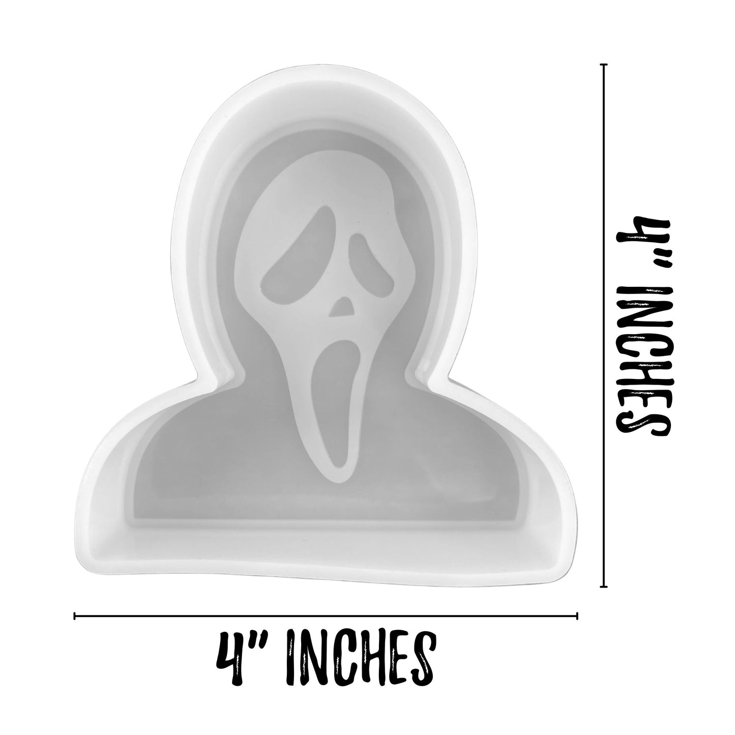 Scary Mask Silicone Mold