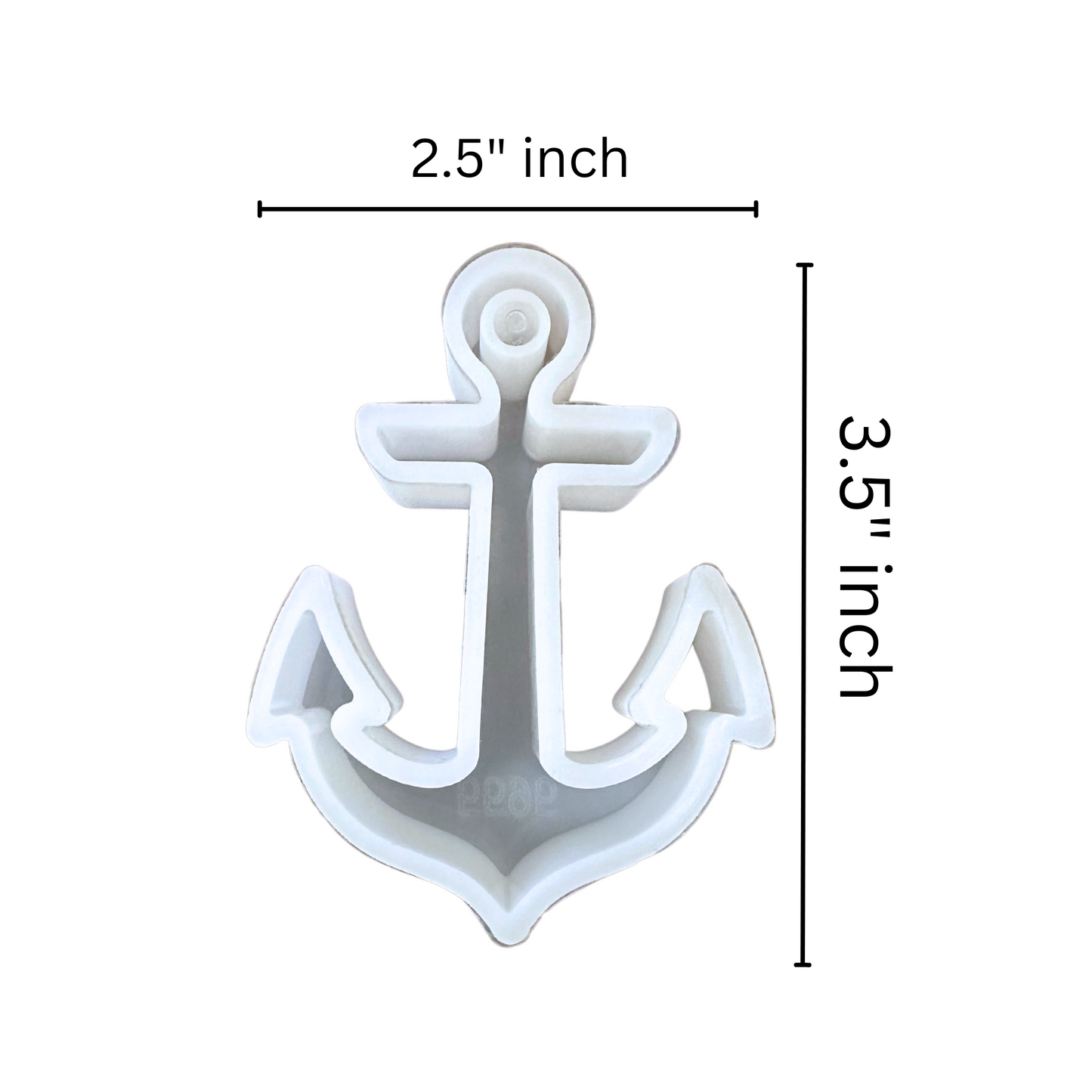 Anchor Beach Summer Silicone Mold
