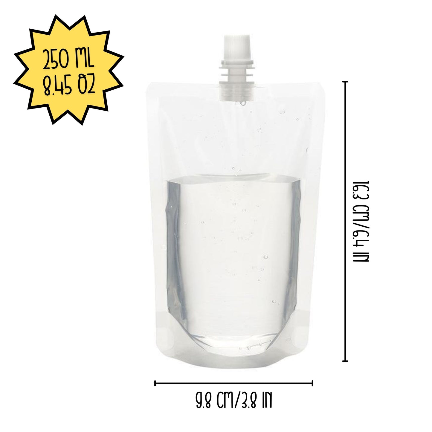 Squeezable Wax Melt Pouches 250ml / 8.45oz 20pk