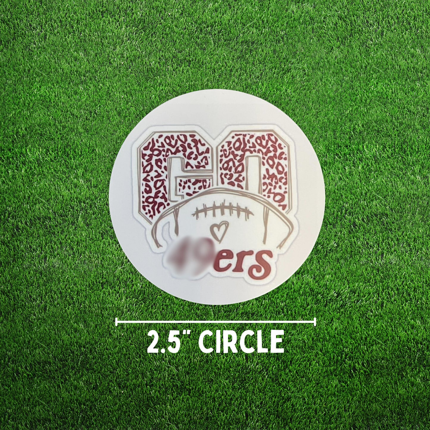 San Francisco 49ers Freshie Cardstock Rounds 24pk