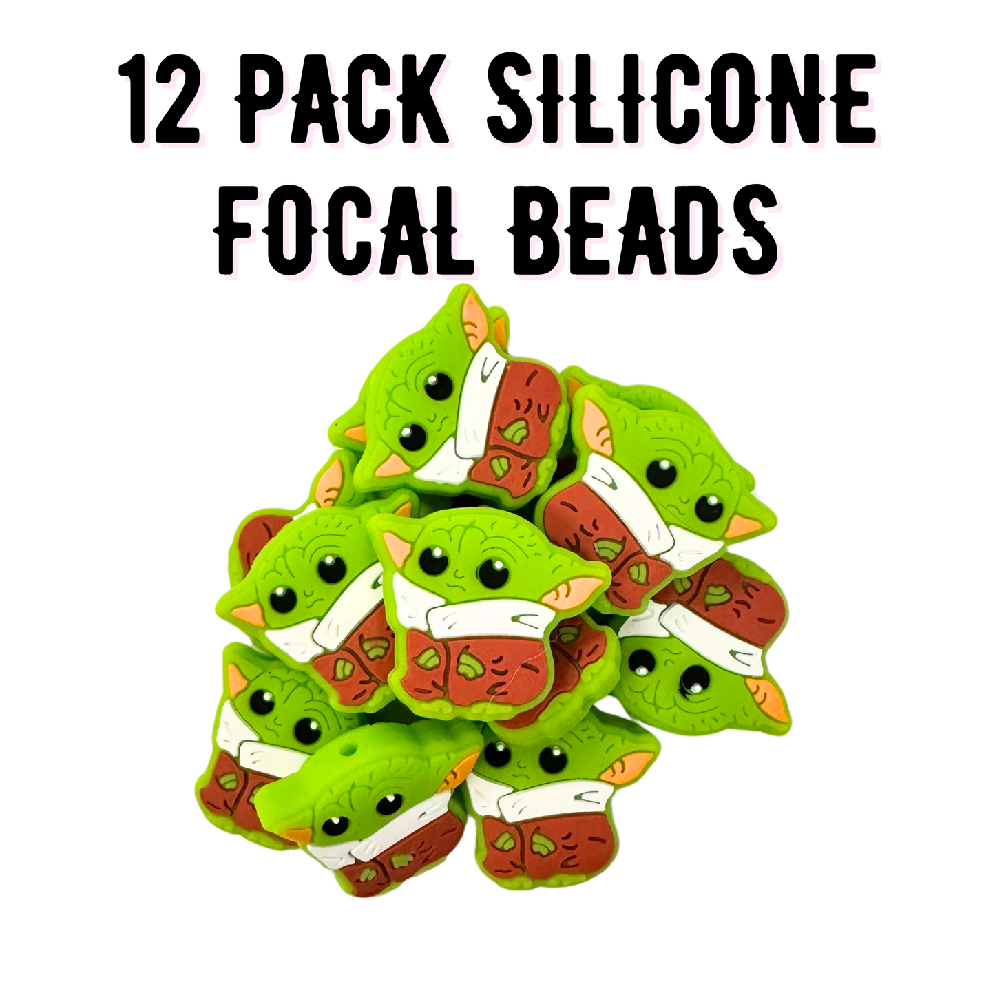 Baby Yo Da Silicone Bead Star Wars | 12 pk