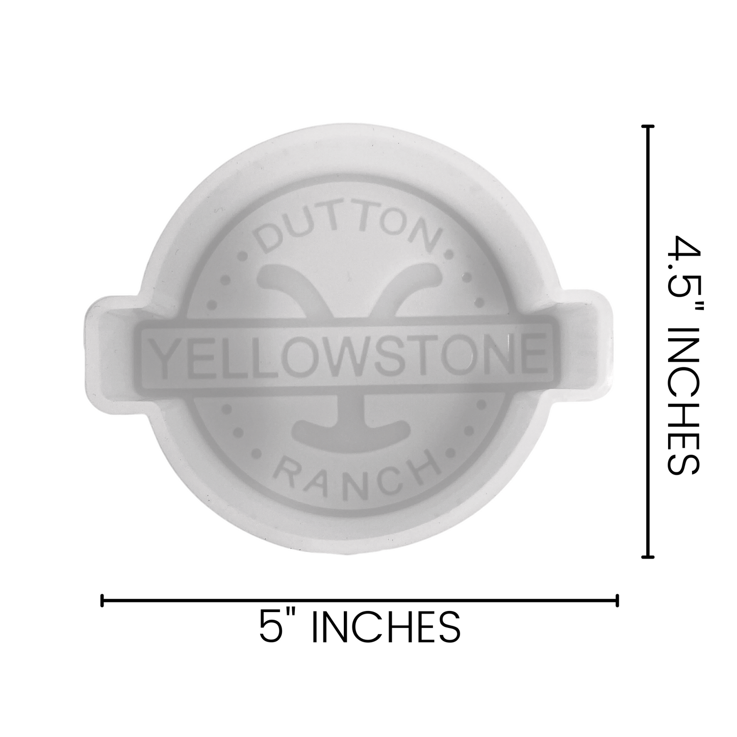 Round Y Cowboy Silicone Mold