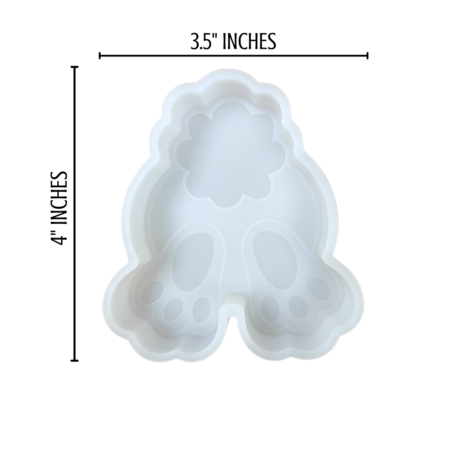 Bunny Tail Butt Easter Silicone Mold