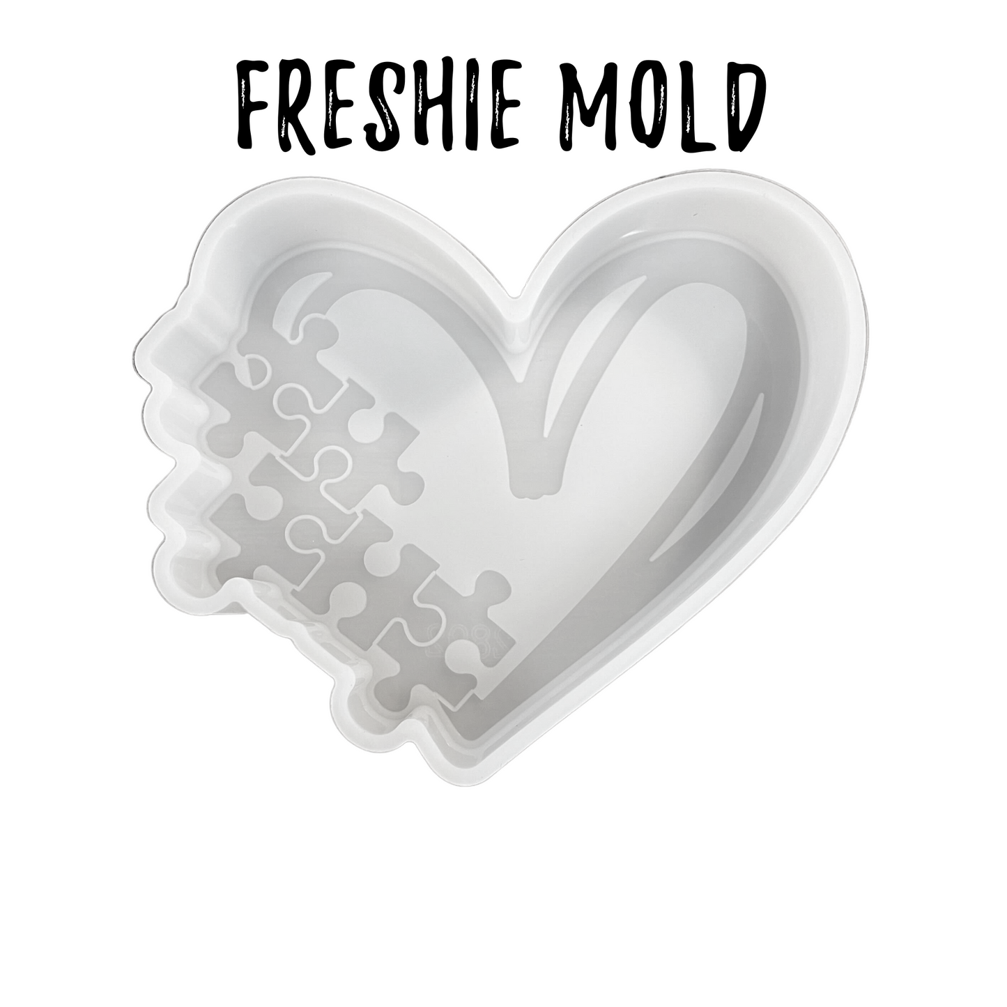 Autism Heart Silicone Mold