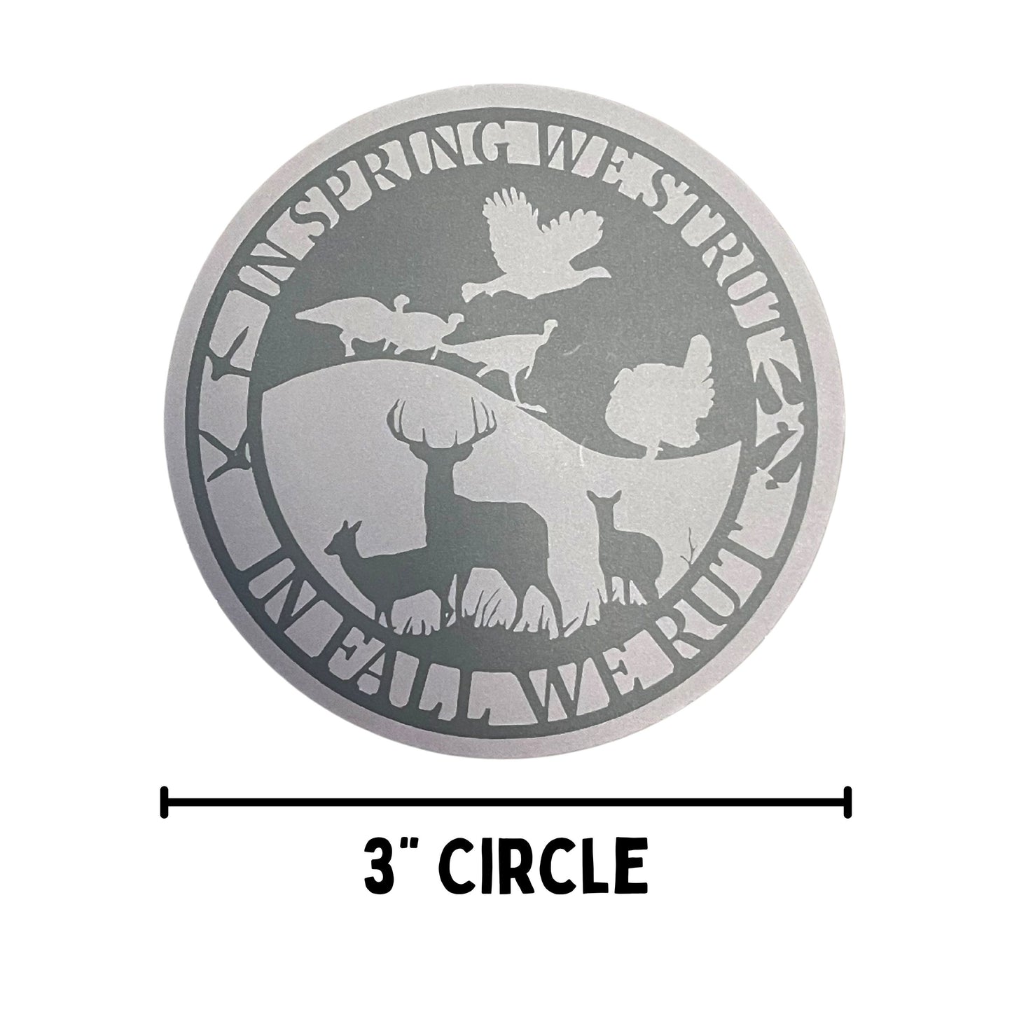 Hunting Manly Men Dad’s Father’s Day Freshie Cardstock Rounds 24 pk