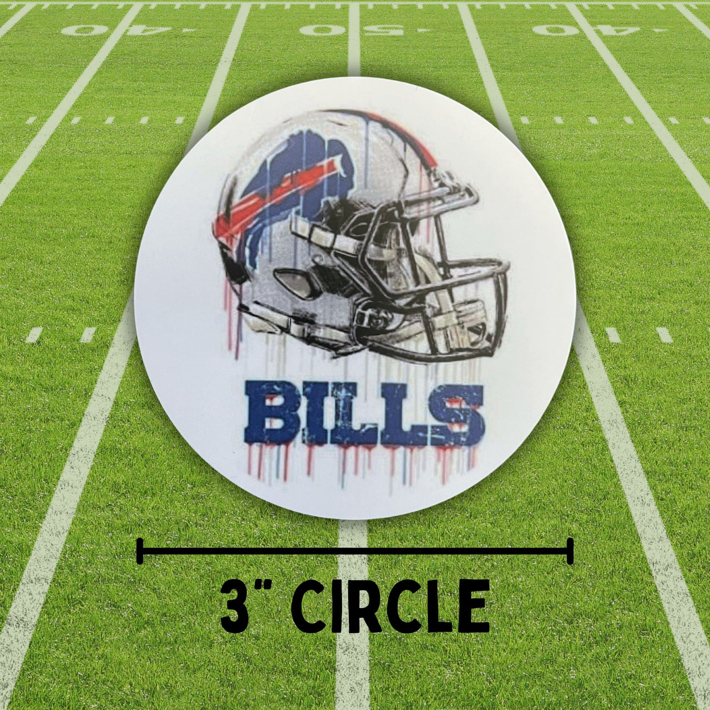 Pro Football 3” Freshie Cardstock Rounds 32 Pk