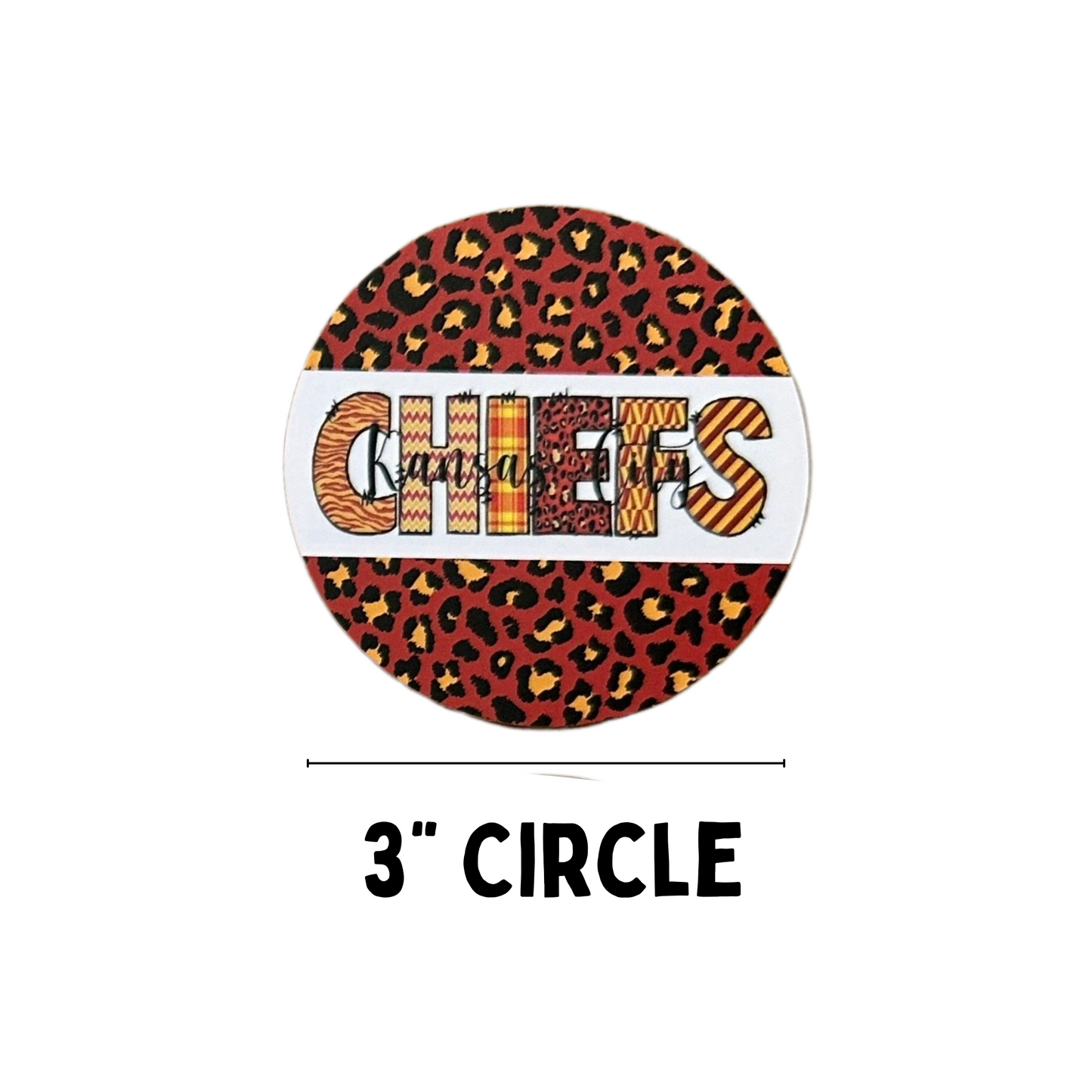 Kansas Freshie Cardstock Round Cutouts | 12 Pack