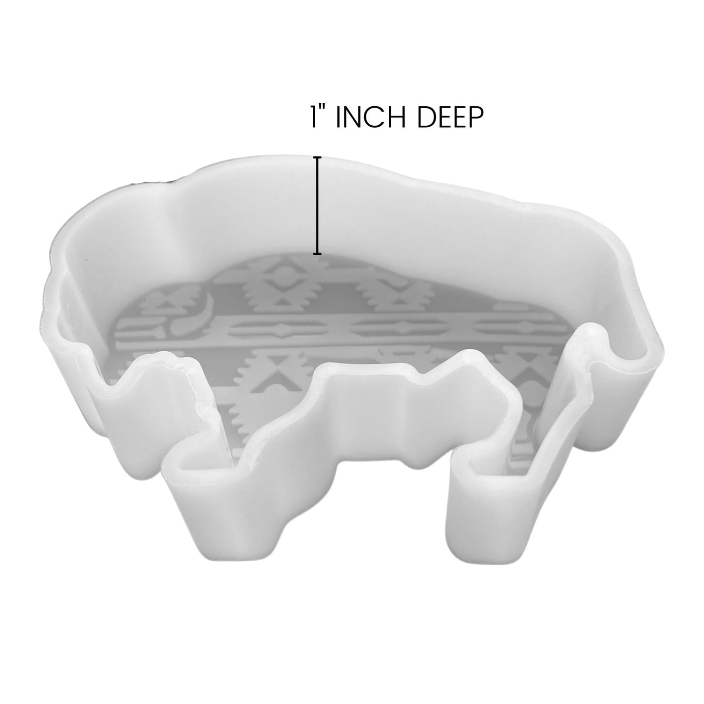 Bison Shaped Silicone Mold