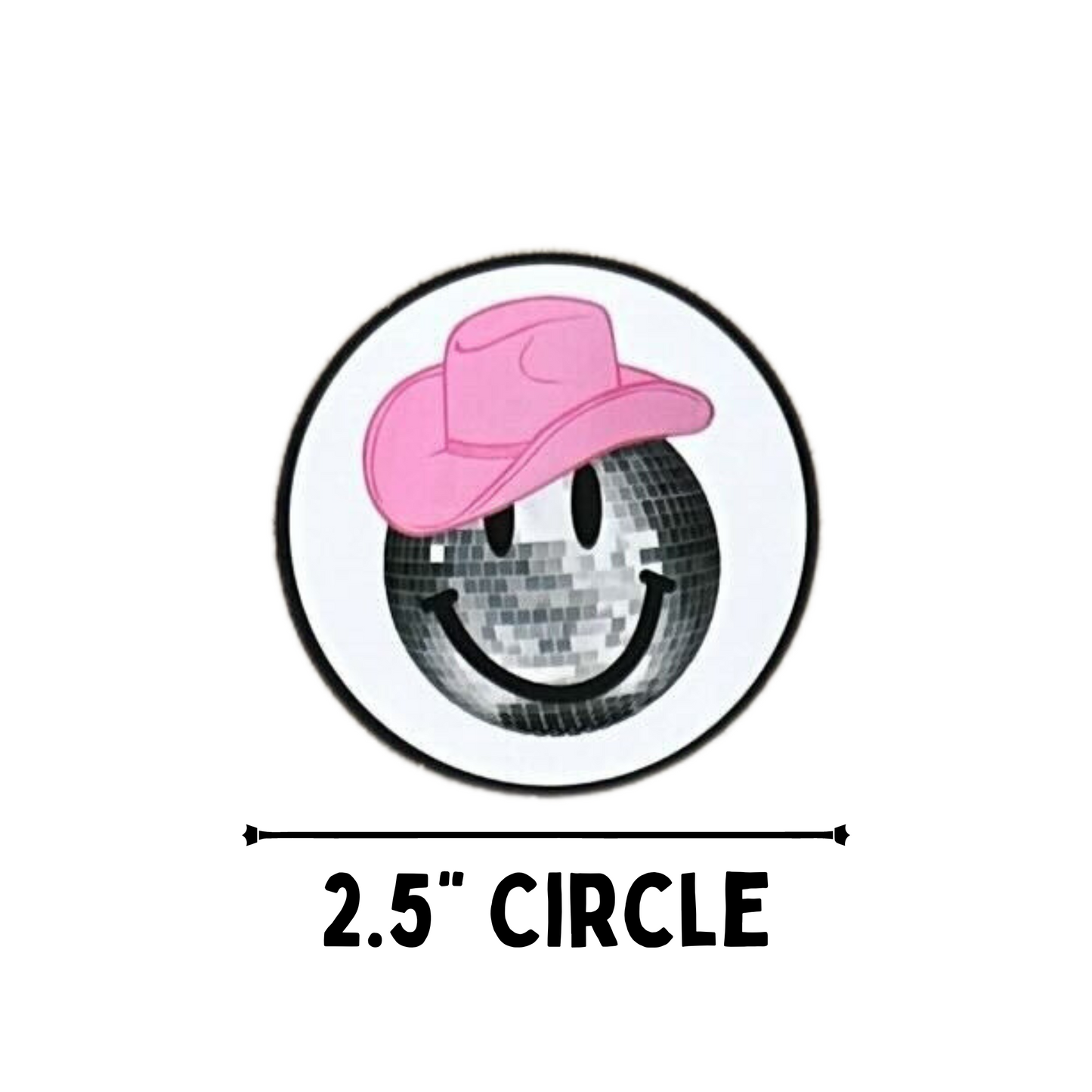 Cowgirl Cardstock Cutouts Rounds | 12 pk