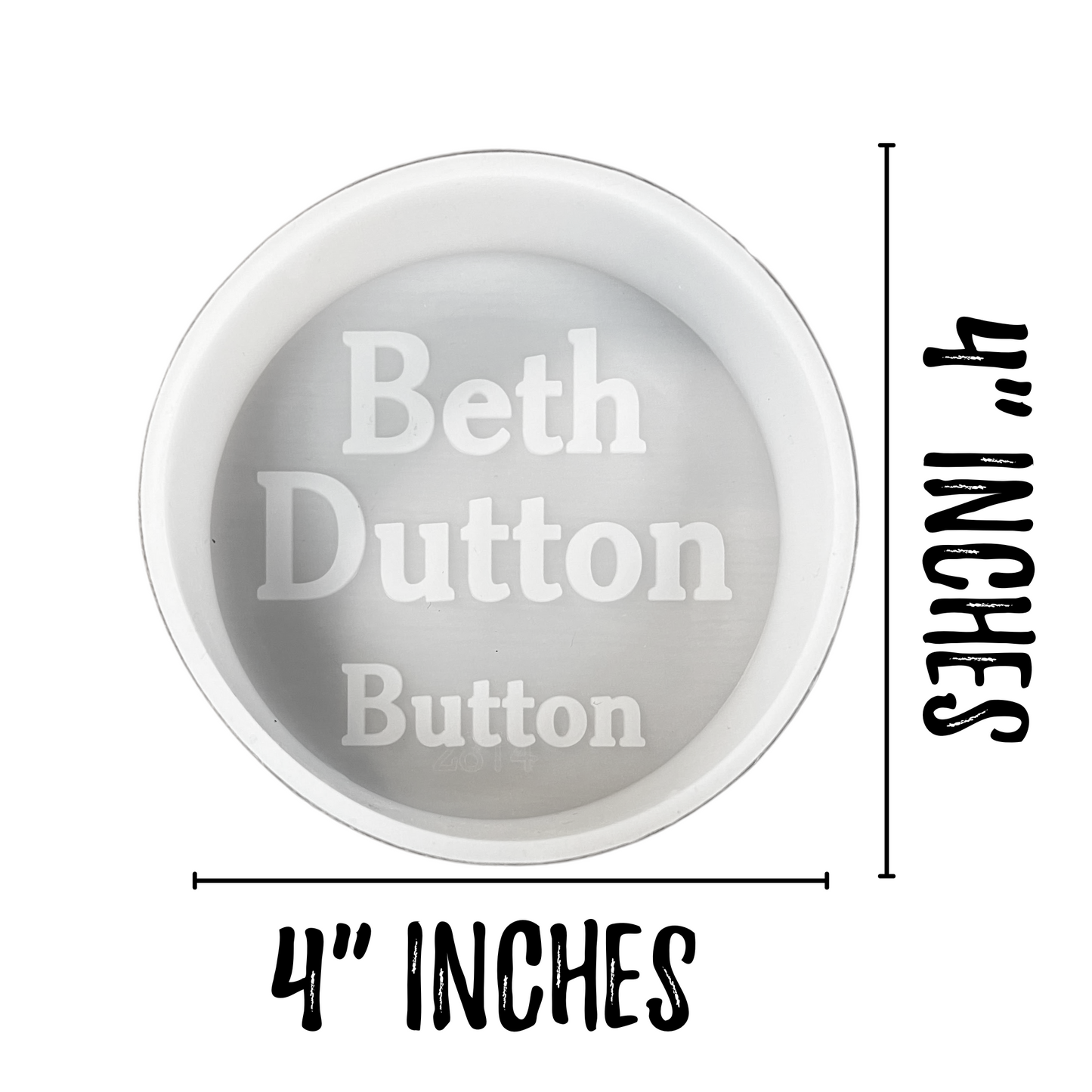 Dutton Button Silicone Mold