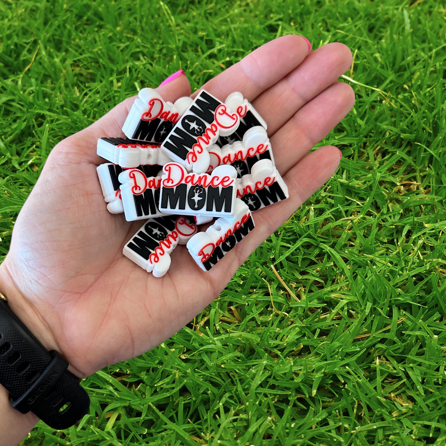 Dance Mom Silicone Focal Bead | 12 pack