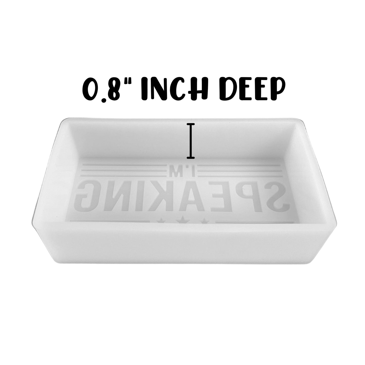 I’m Speaking Harris 2024 Silicone Freshie Mold 2.2x4.2