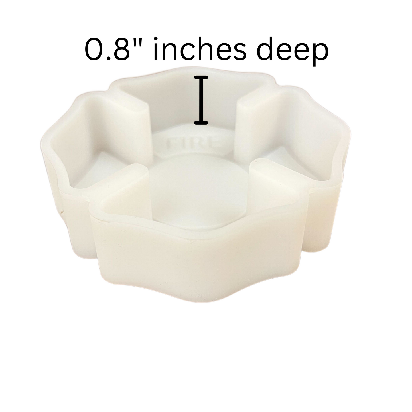 Firefighter Logo Symbol Silicone Mold