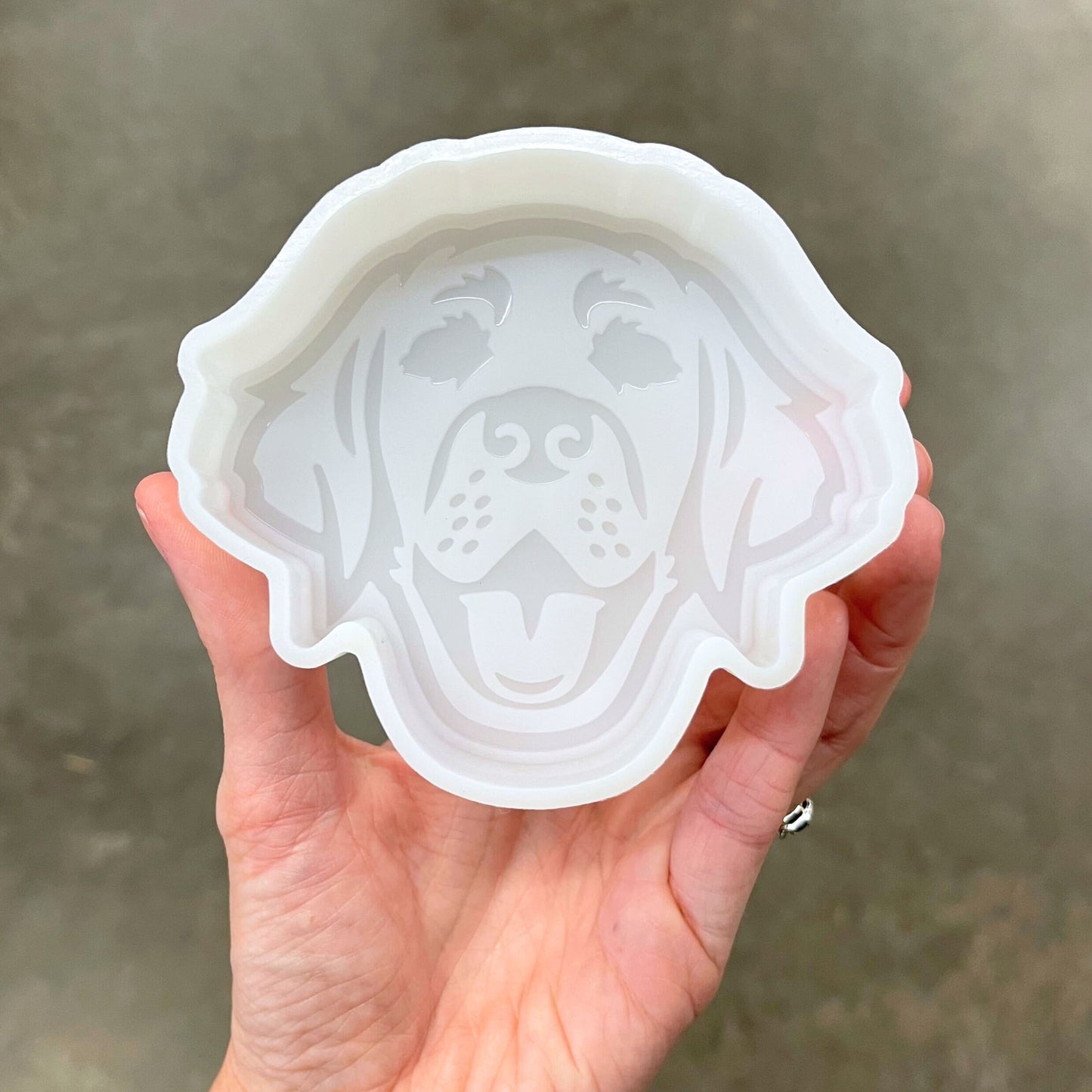 Labrador Dog Face Silicone Mold