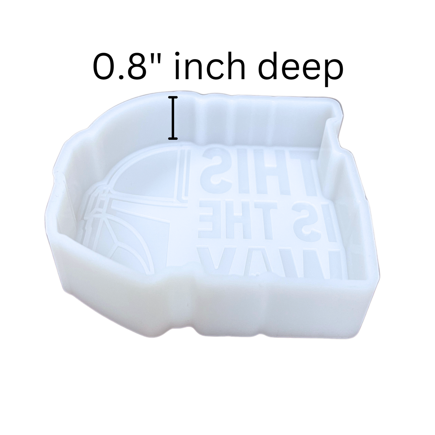 Wars This is The Way Quote Car Silicone Mold