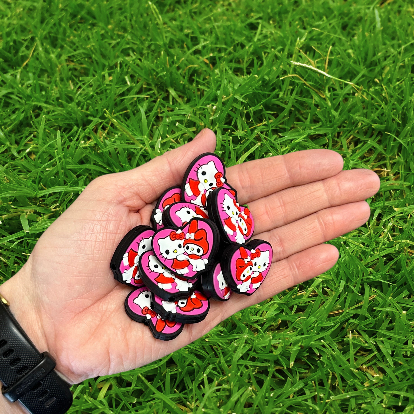 Kitty Cat Silicone Focal Bead | 12 Mixed Pack