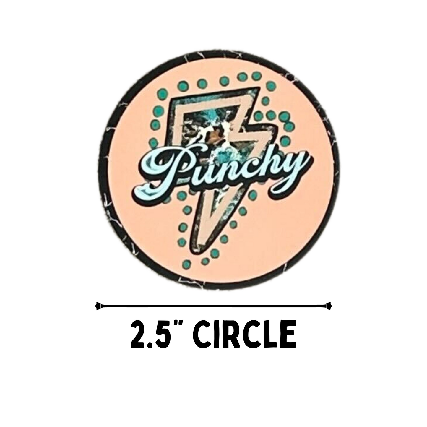 Punchy Cardstock Cutouts Rounds | 12 pk Mixed