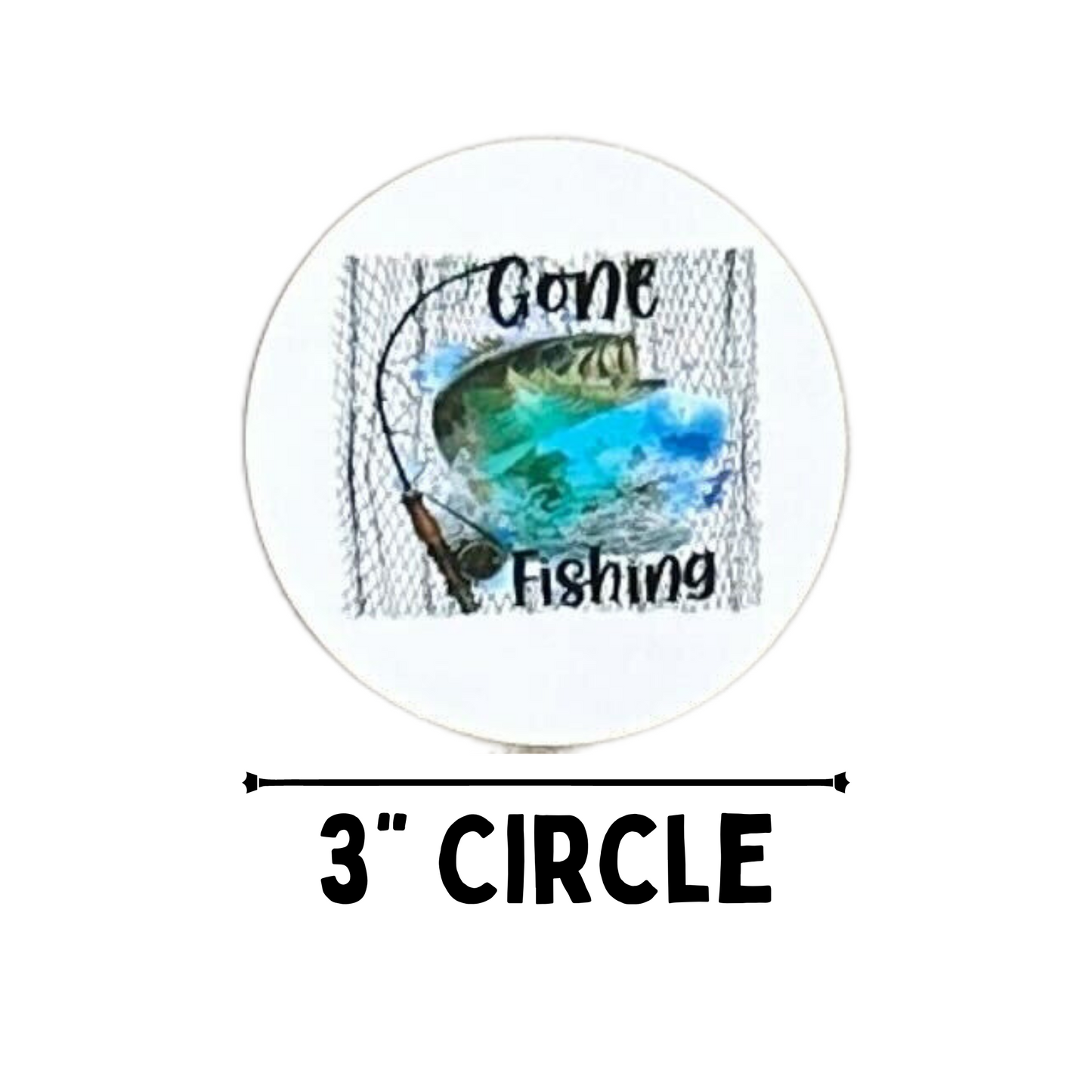 Manly Freshie Cardstock Cutout Rounds | 12 pk Mixed