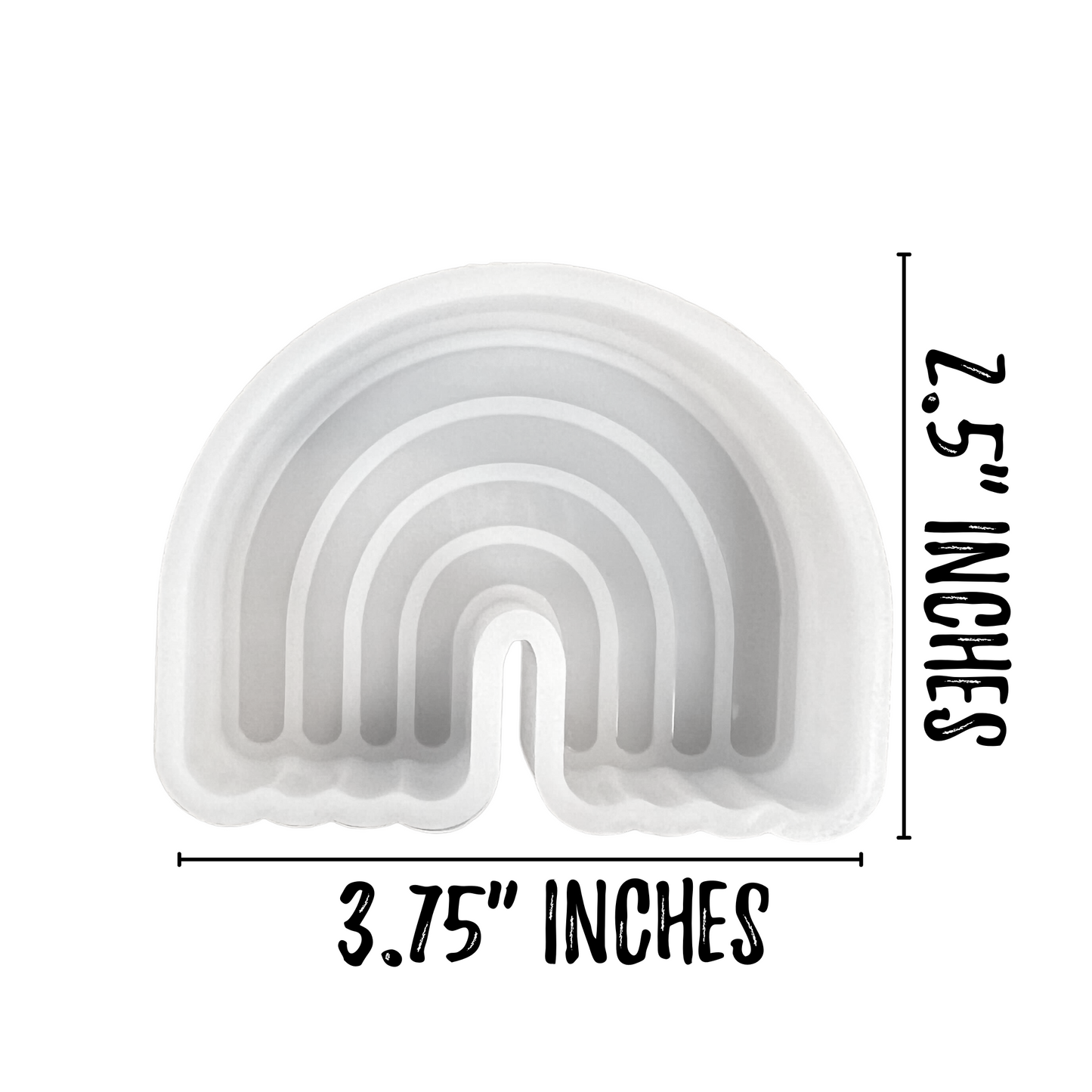 Boho Rainbow  Silicone Mold