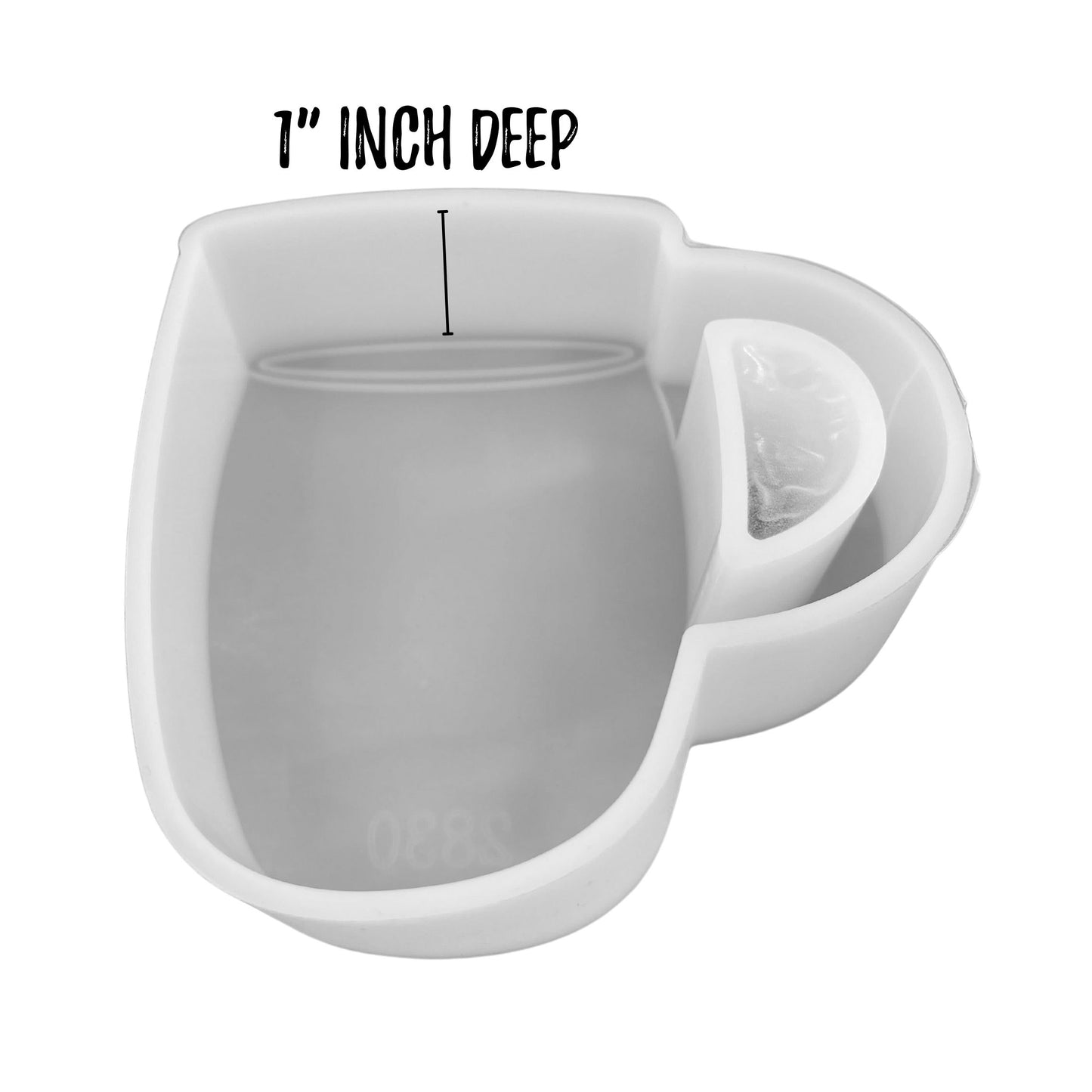 Coffee Cup Mug with Handle Silicone Mold f