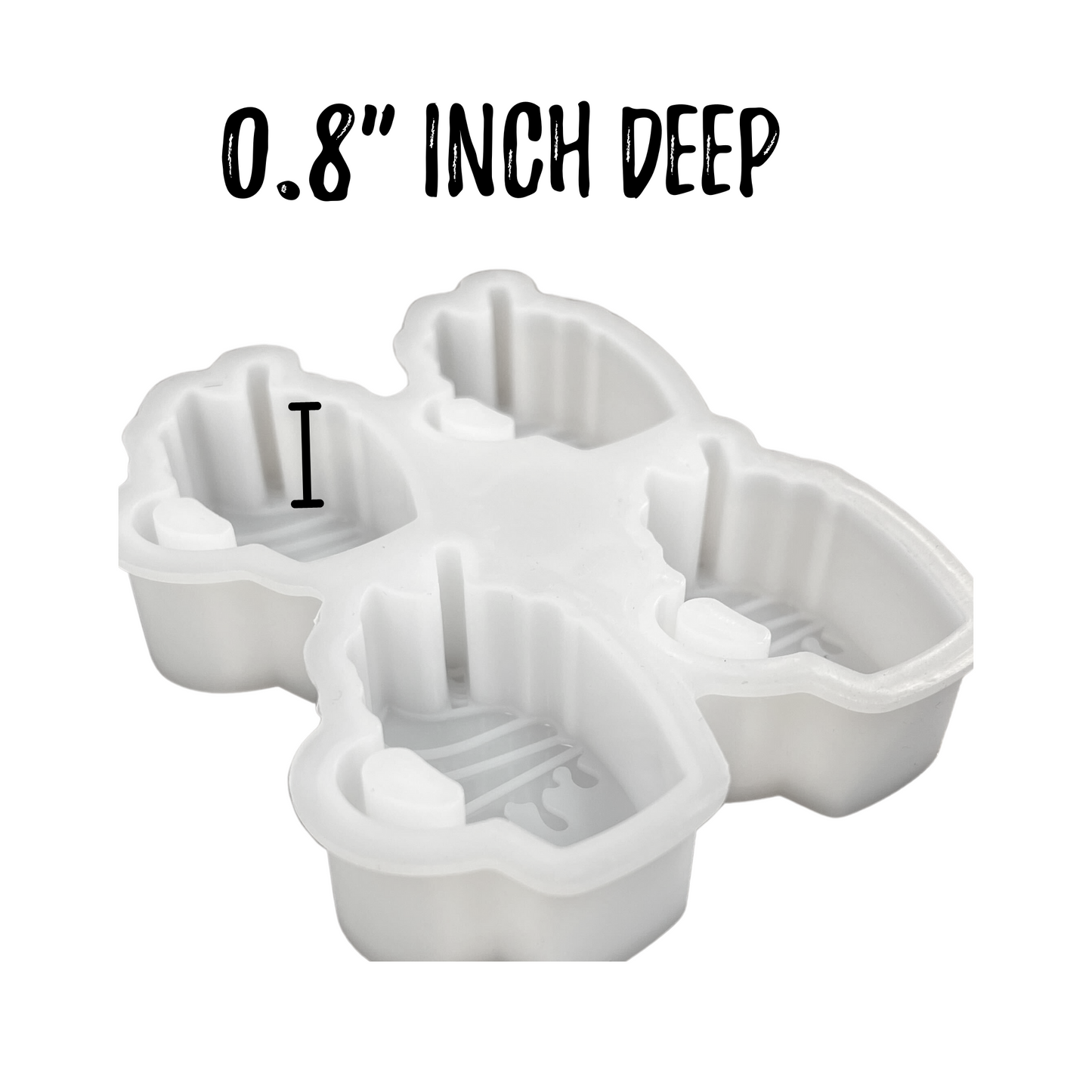 Frappuccino Hot Cocoa Mug Silcone Mold- Vent Clip