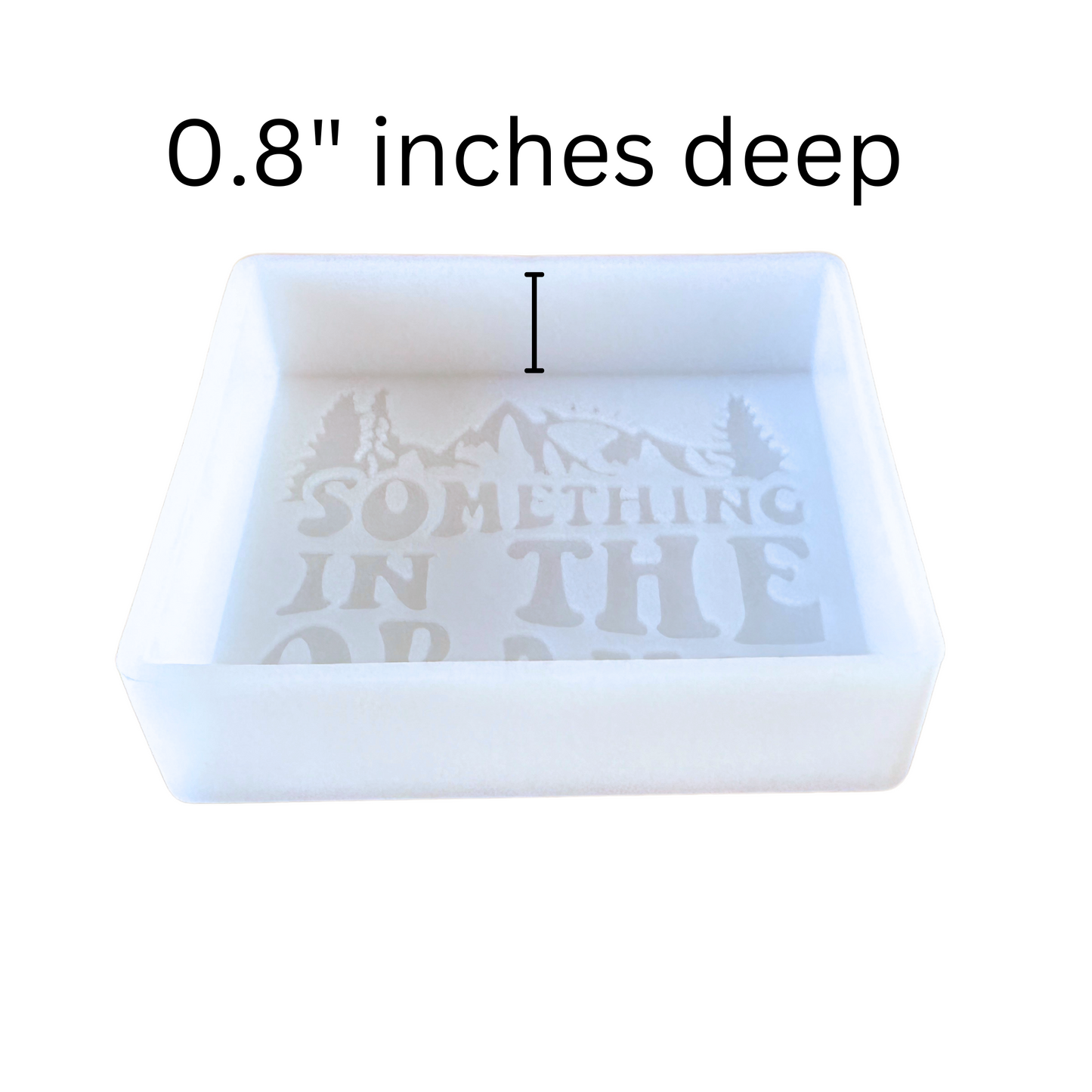 Something in The Orange Freshie Silicone Mold 3.5 x 4 x 0.8”