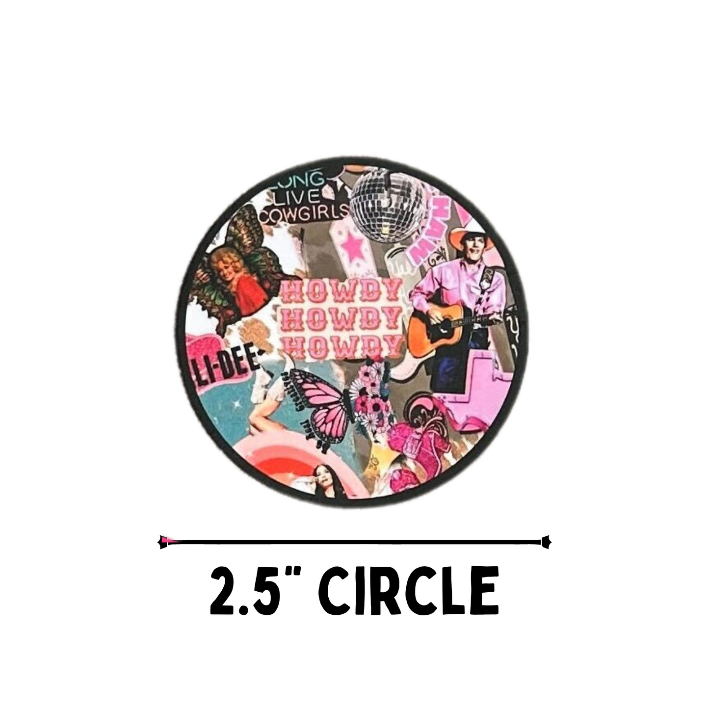 Howdy Cardstock Cutouts Rounds | 12 pk