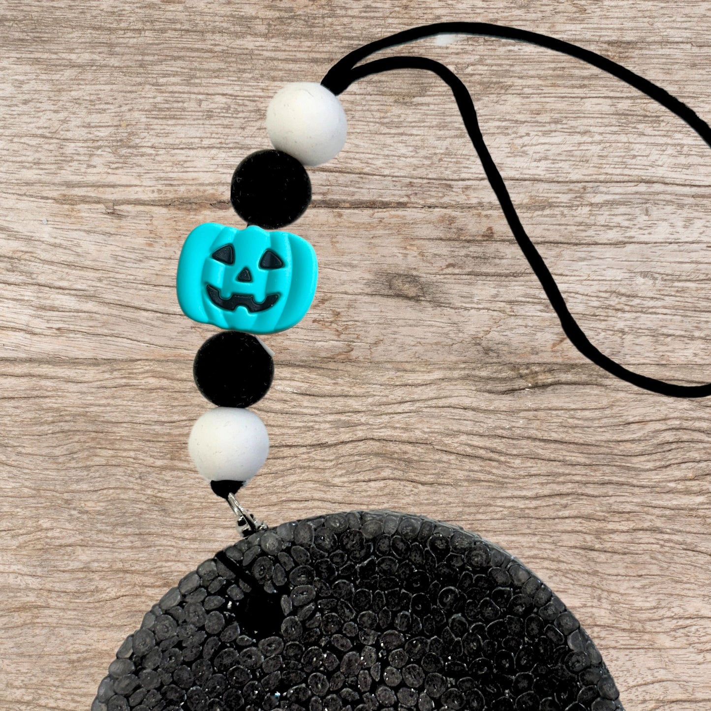 Jack O Lantern Halloween Freddy Focal Bead 3D 12 pk