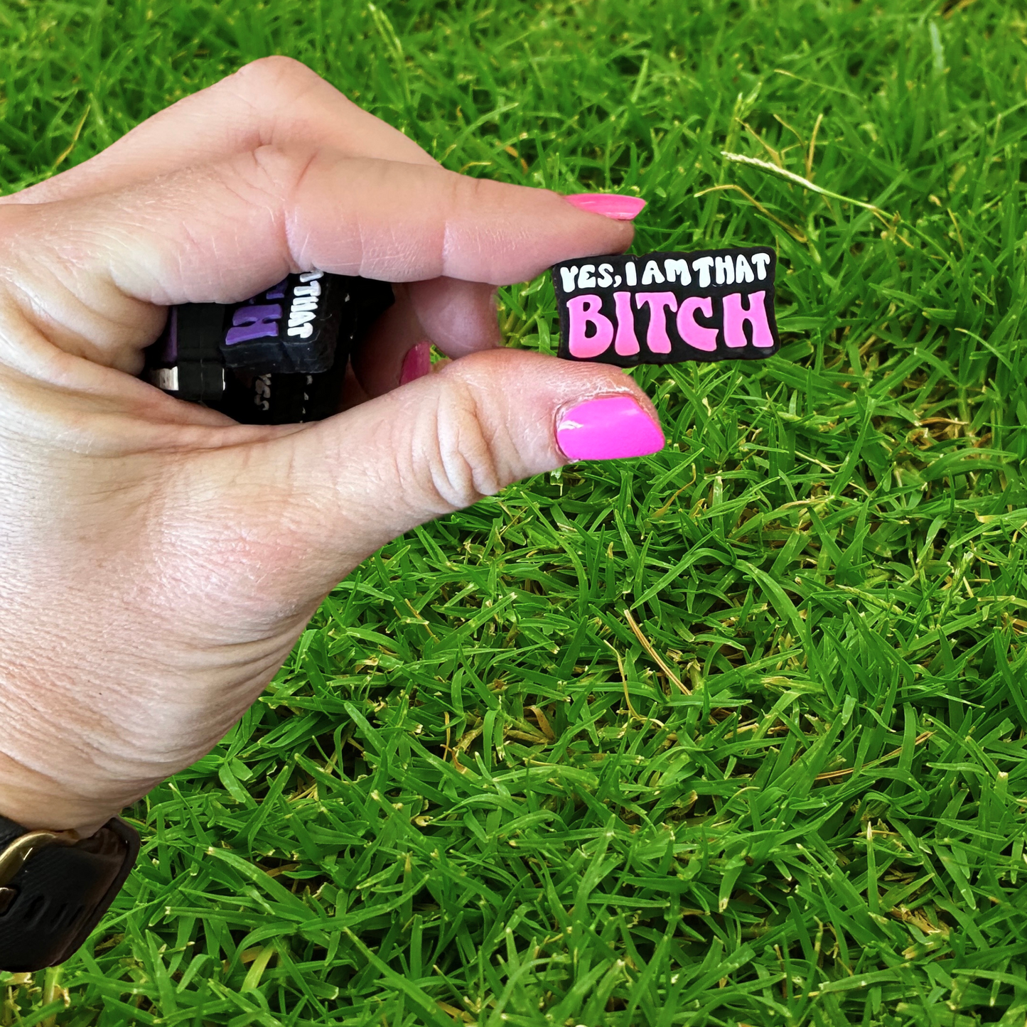 I am That Bitch Silicone Focal Bead Set | 12